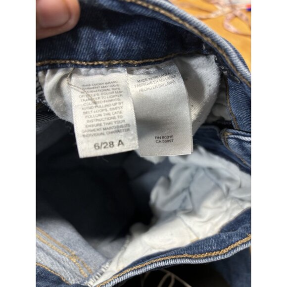 Lucky Brand Jeans High Rise Bridgette Skinny size 6 28 Stretch Slim - Picture 4 of 5